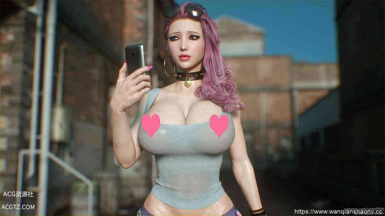 【3D/建模/CG】jared999d 大佬作品 Message1-2 全彩3D【568M】-造梦少女游戏造梦少女游戏网