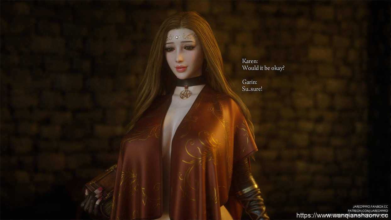【3D/建模/CG】jared999d大佬作品 Fallen Lady5 全彩3D【355M】-造梦少女游戏造梦少女游戏网