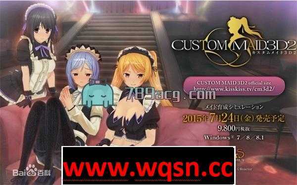 【3D互动/全动态】 定制女仆2.5中文版整合所有MOD+插件【40G】-造梦少女游戏造梦少女游戏网