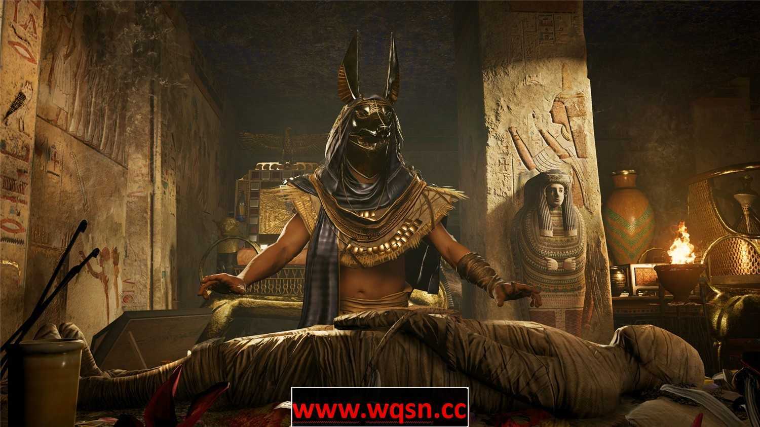 《刺客信条7:起源》v1.52|法老的诅咒|修改器+全通关无敌存档|动作冒险|容量73.3GB|免安装绿色中文版 - 造梦少女游戏网-造梦少女游戏造梦少女游戏网