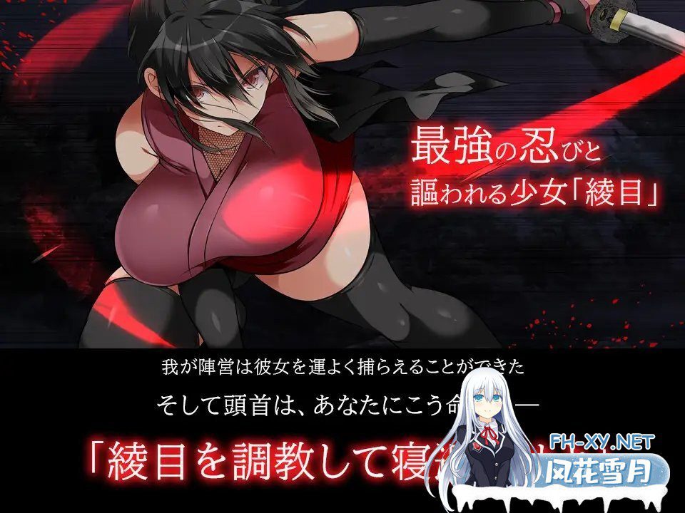 超大型爆款调教SLG/无码/超精美动态CG][全CG存档]忍堕－女忍调教 / 忍堕とし 步兵无码官方汉化硬盘版[百度解压11G]-造梦少女游戏造梦少女游戏网