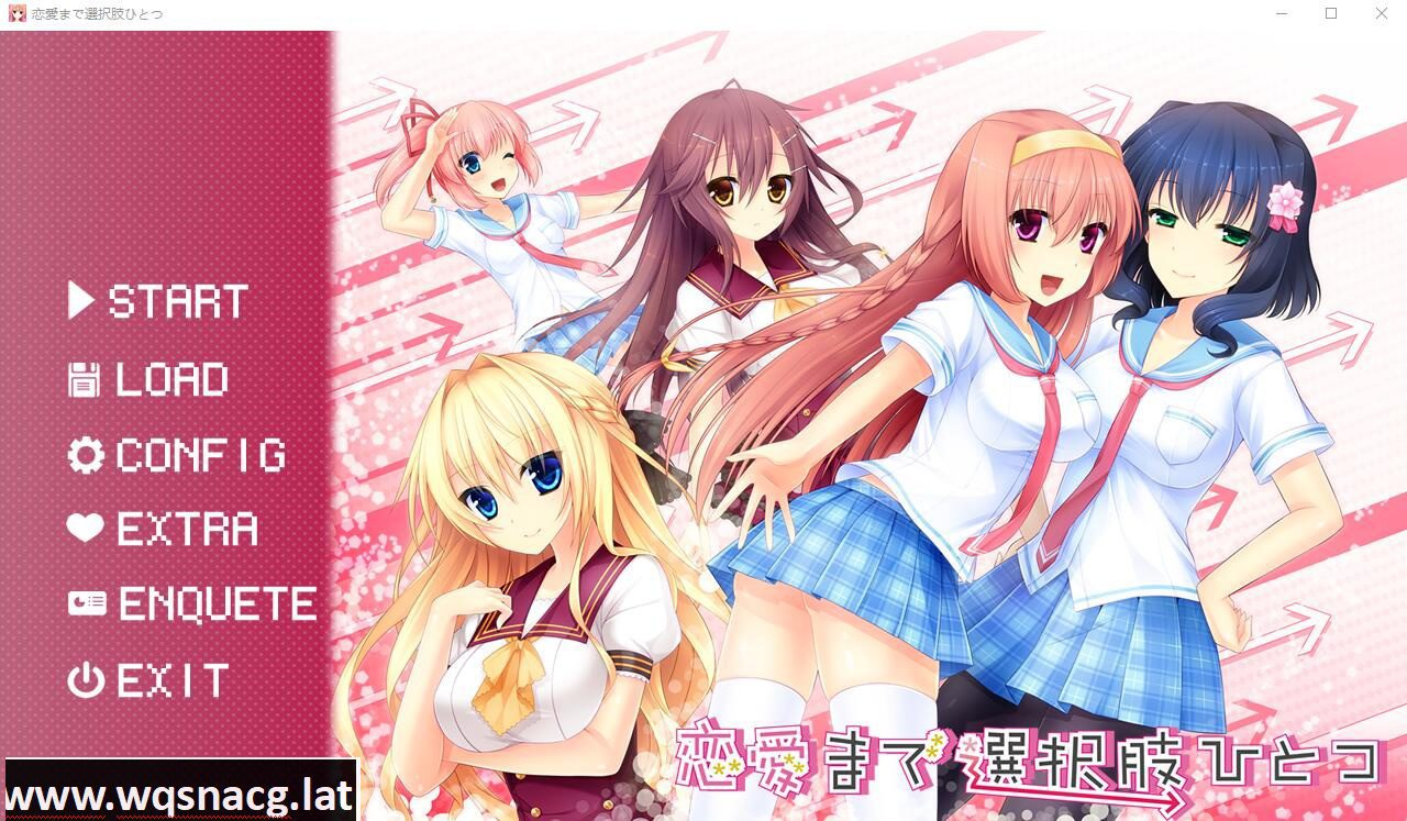[ADV/汉化] 只有一种选择通往恋爱 恋愛まで選択肢ひとつ AI汉化版+全CG回想★全CV [2.5G]-造梦少女游戏造梦少女游戏网