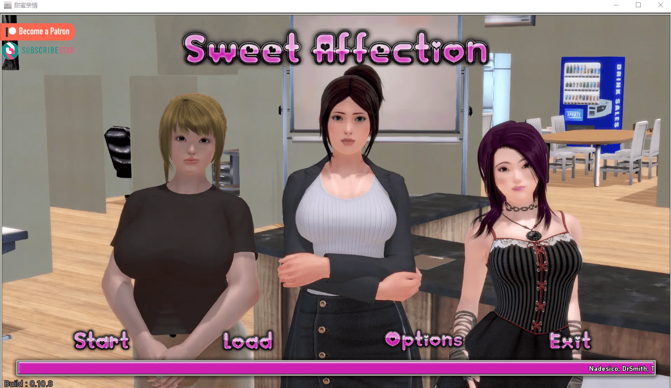 [亚洲SLG/汉化] 甜蜜的感情 Sweet Affectionv0.12.2 汉化版12.6G-造梦少女游戏造梦少女游戏网