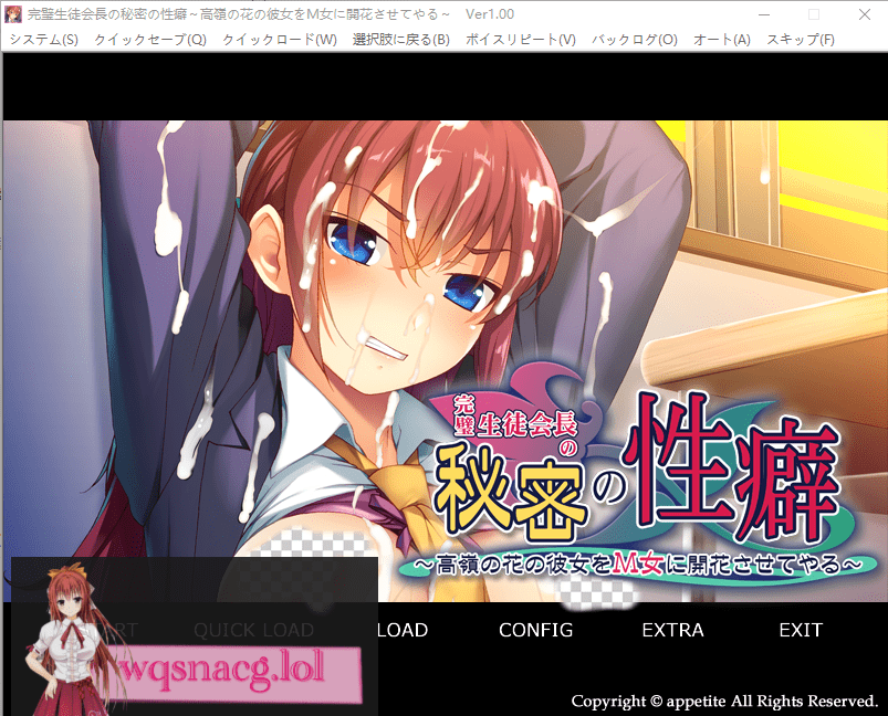 [ADV/汉化] 完美学生会长的秘密XP~让高岭之花般的女友绽放为O女 AI汉化版500M-造梦少女游戏造梦少女游戏网
