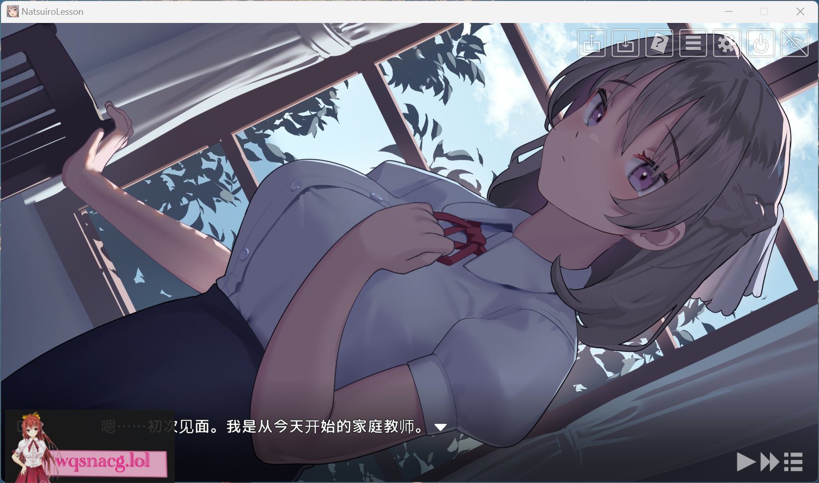 【热门互动SLG/汉化/动态/全CV】夏色课程～最后的夏天时光 机翻+存档【新汉化/13G】-造梦少女游戏造梦少女游戏网