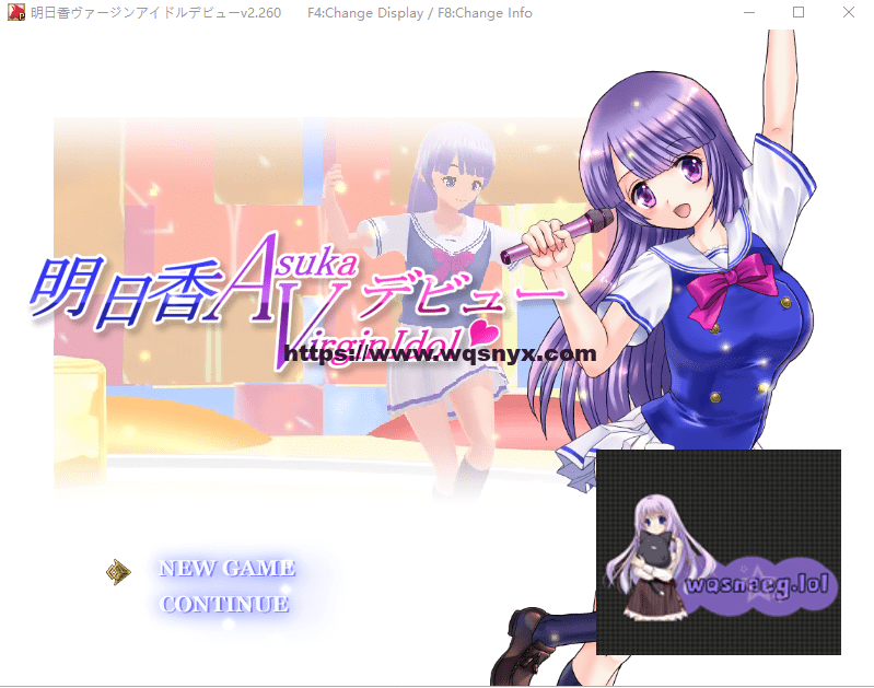 [日式ADV/中文] 明日香偶像出道 明日香ヴァージンアイドルデビュー V2.260 AI汉化版 2.2G-造梦少女游戏造梦少女游戏网