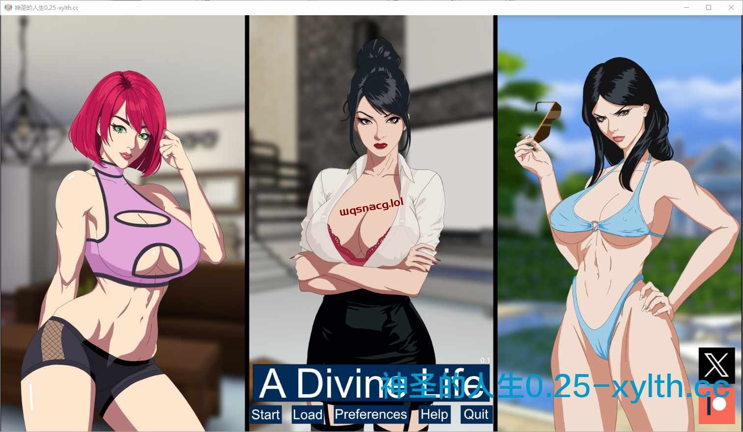 [SLG/汉化] 神圣的生活 A Divine Life v0.25 PC+安卓汉化版500M-造梦少女游戏造梦少女游戏网