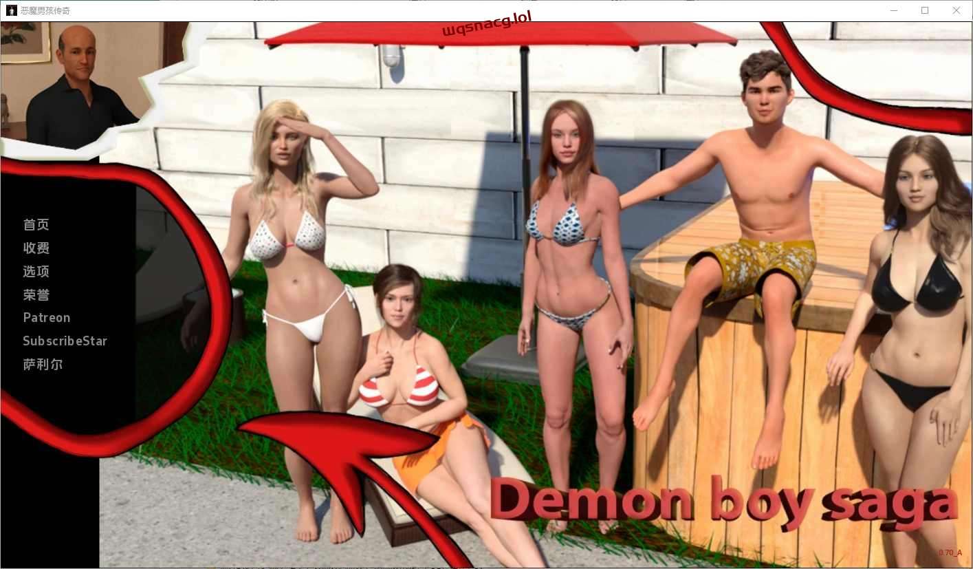 [欧美SLG/汉化] 恶魔男孩传奇 Demon Boy Saga v0.72 PC+安卓汉化版5.2G-造梦少女游戏造梦少女游戏网