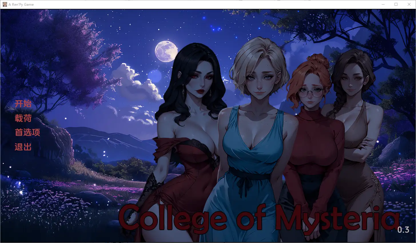[SLG/汉化]  神秘学院 College of Mysteria [v0.4] PC+安卓汉化版-造梦少女游戏造梦少女游戏网