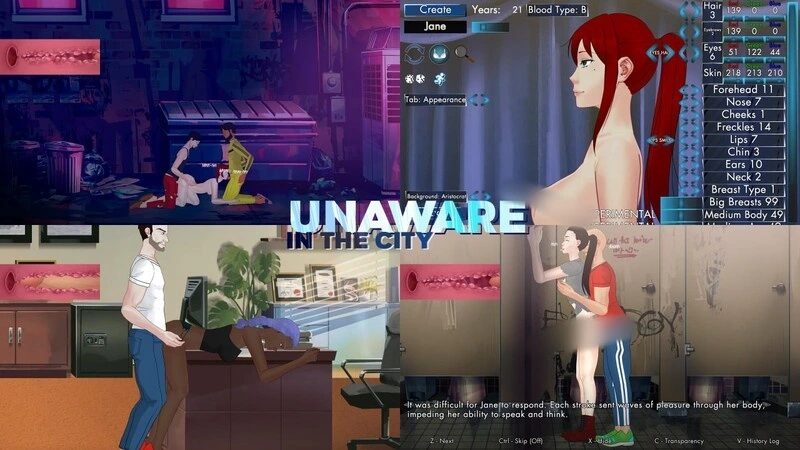 [沙盒SLG/NTR] 城市中的无意识者（Unaware in the City）V39a PC+安卓 机翻汉化-造梦少女游戏造梦少女游戏网
