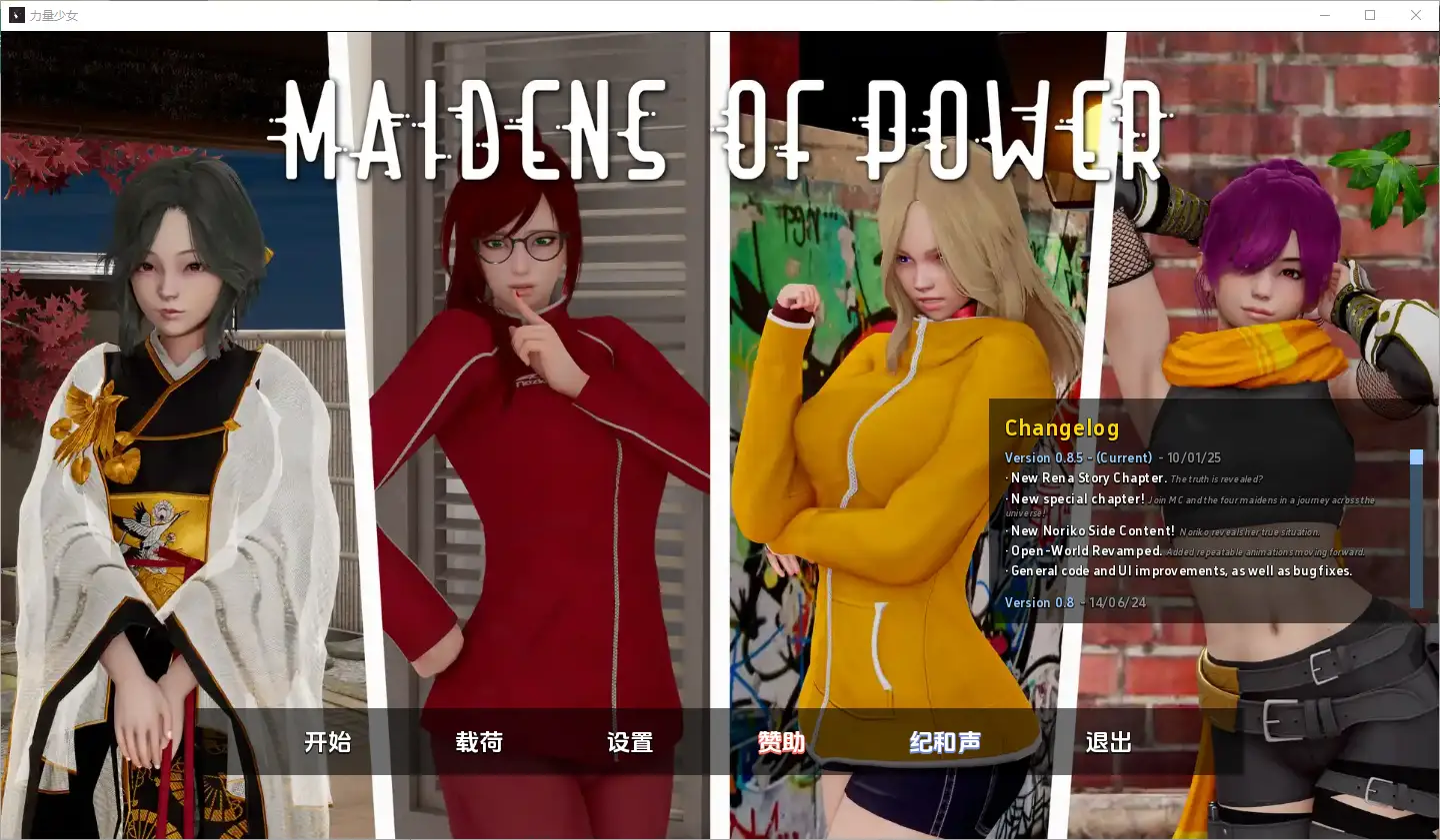 [亚洲风SLG/汉化] 力量少女 权力少女 Maidens of Power v0.85 PC+安卓汉化版5G-造梦少女游戏造梦少女游戏网