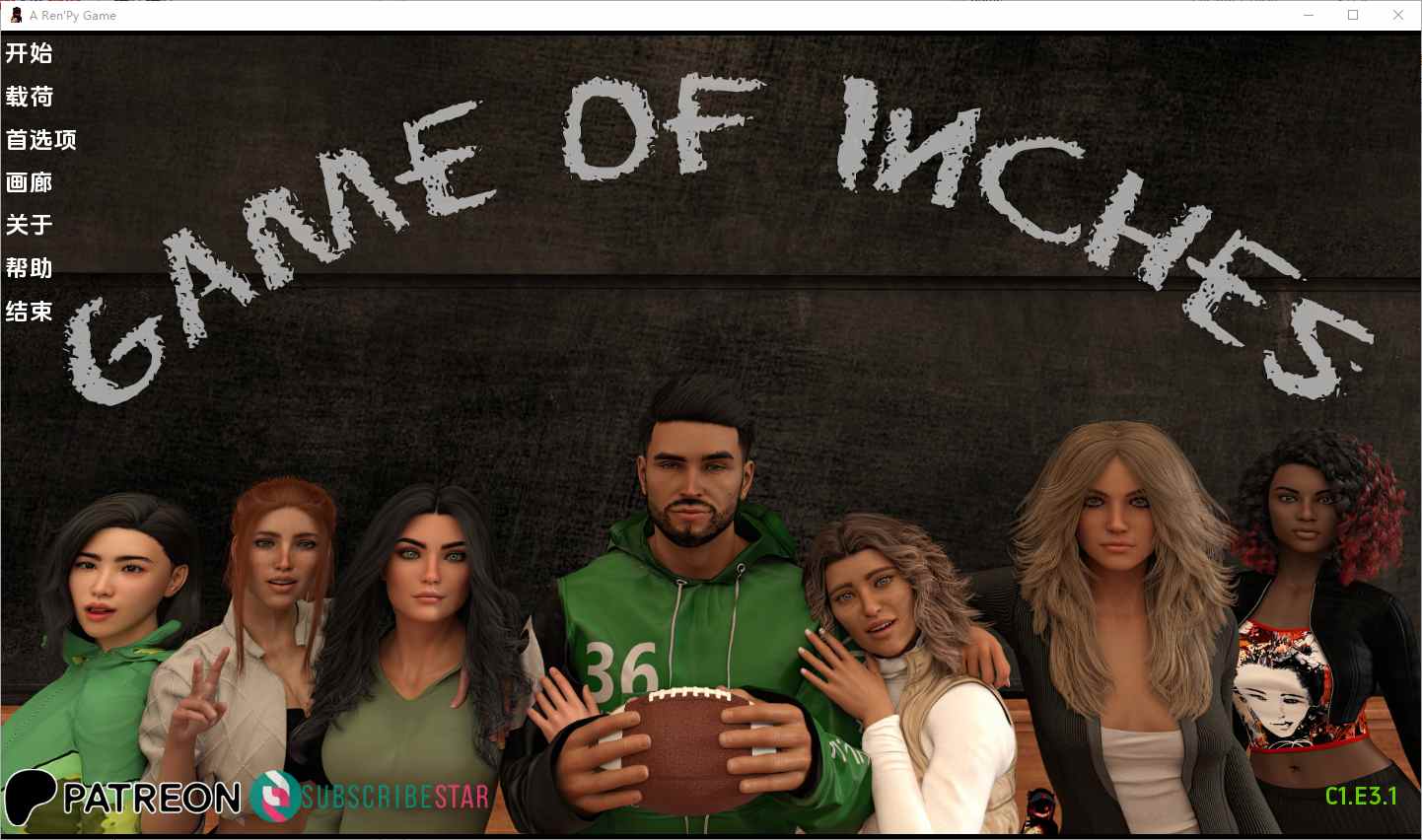 [SLG/汉化] 英寸游戏 Game of Inches [vC1.E3.1] PC+安卓汉化版 1.8G-造梦少女游戏造梦少女游戏网