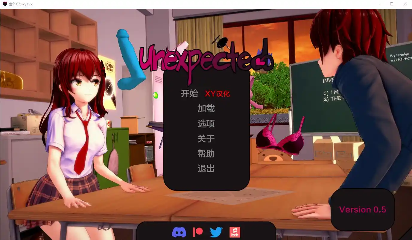 [SLG/汉化] 意外 意想不到 Unexpected v0.5 PC+安卓汉化版 3.7G-造梦少女游戏造梦少女游戏网