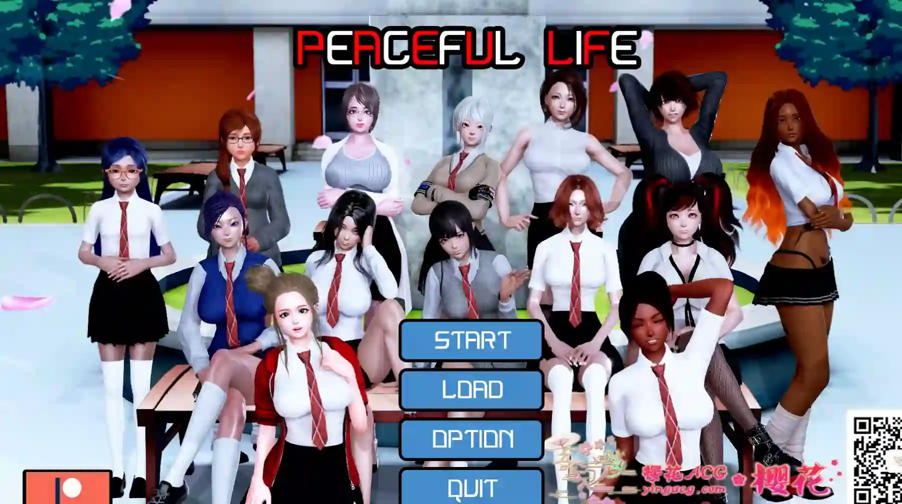 [SLG/汉化] 平静的生活 Peaceful Life V0.9 PC+安卓汉化版 2.7G-造梦少女游戏造梦少女游戏网