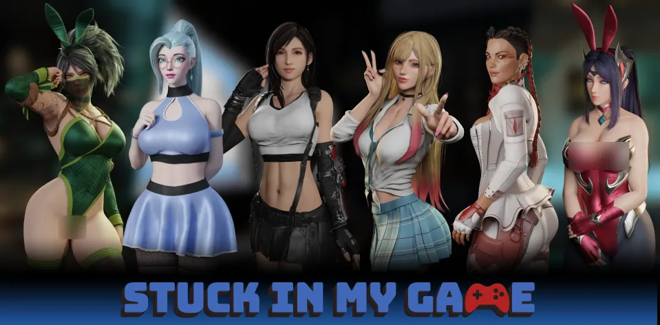[亚洲SLG精品/汉化/触手/3D/PC+安卓]困在我的游戏里 卡在我的游戏里 Stuck In My Game Ver0.8 AI汉化 1.14G-造梦少女游戏造梦少女游戏网